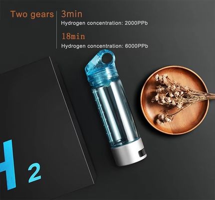 Good price Beliebter tragbarer Swift H2O Flaschen-Ionizer Dupont SPE Membran Wasserstoffreiches Wasser Elektrolyse Generator 325ml 2000ppb Online