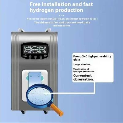 Good price Fabrik Neue Edelstahl-Wasserstoff-Inhalationsmaschine 3000ml Kapazitäten Outdoor Desktop Installation Design Modell Weizi Online