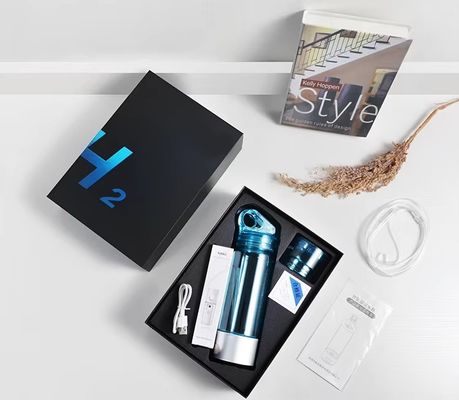 Good price Tragbare, wiederaufladbare Wasserstoffwasser-Generator-Flasche, Wasserelektrolyse-Ionisierer, alkalische Wasserflasche Online