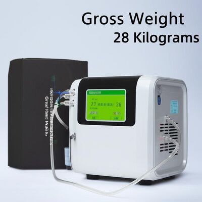 Good price Gross Weight 28 Kilograms Hydrogen Inhalation Machine With Daily Usage One Half Hour Per Day Packaged in Gift Box Great for Medical Online